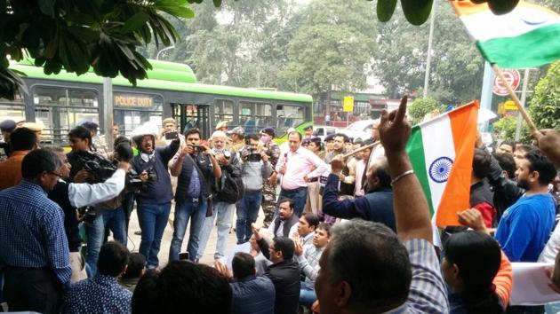 Agitated homebuyers took out a rally and also protested against the party. Agitated homebuyers took out a rally and also protested against the party.