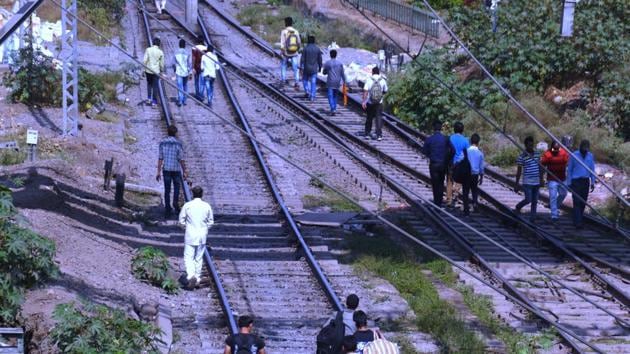 An average of eight people were killed daily on railway tracks in 2016. (PIC FOR REPRESENTATION) An average of eight people were killed daily on railway tracks in 2016. (PIC FOR REPRESENTATION)