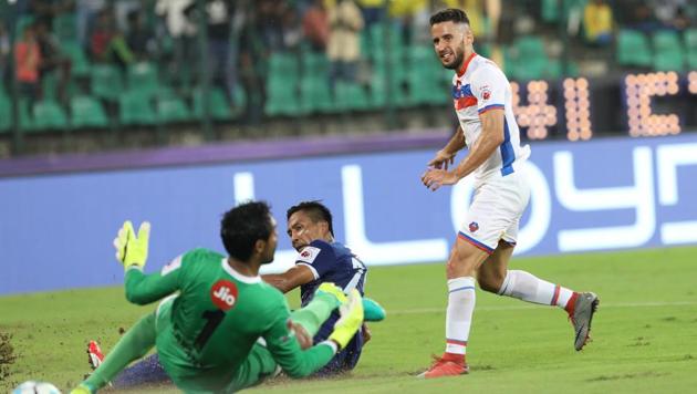 In another match, FC Goa defeated Chenniyin FC 3-2. (ISL / SPORTZPICS) In another match, FC Goa defeated Chenniyin FC 3-2. (ISL / SPORTZPICS)