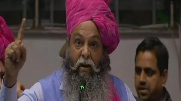 Haryana’s BJP chief media coordinator Suraj Pal Amu threatened filmmaker Sanjay Leela Bhansali and actors of Padmavati. (ANI Photo) Haryana’s BJP chief media coordinator Suraj Pal Amu threatened filmmaker Sanjay Leela Bhansali and actors of Padmavati. (ANI Photo)