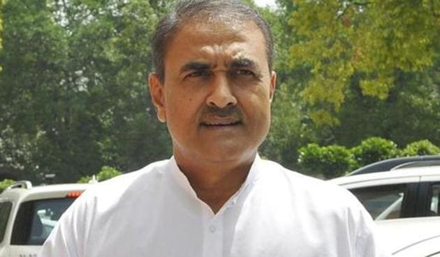 Senior NCP leader Praful Patel announced the decision on Monday morning after discussions with the Congress failed. (HT File) Senior NCP leader Praful Patel announced the decision on Monday morning after discussions with the Congress failed. (HT File)