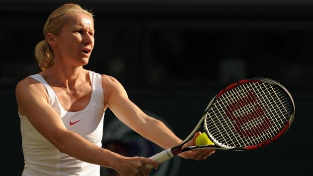 In a career spanning 14 years that included 24 WTA singles titles and 76 doubles titles, Novotna finally won her only singles Grand Slam at Wimbledon in 1998. (AFP) 