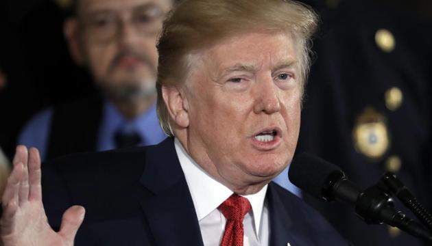 President Donald Trump speaks during an event in the East Room of the White House in Washington. (AP Photo) President Donald Trump speaks during an event in the East Room of the White House in Washington. (AP Photo)