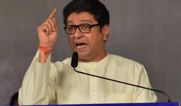 At the rally in Thane on Saturday, Raj Thackeray criticised banks for ignoring Marathi language. (Praful Gangurde) At the rally in Thane on Saturday, Raj Thackeray criticised banks for ignoring Marathi language. (Praful Gangurde)
