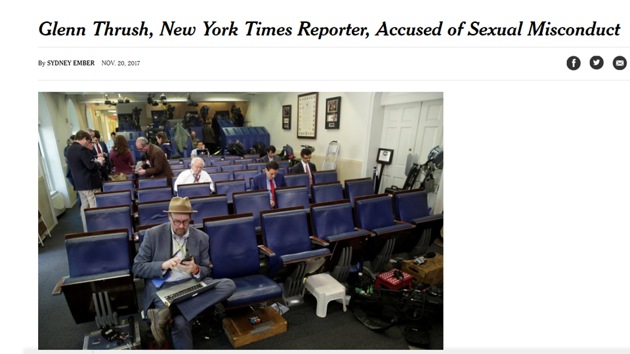 New York Times Suspends Reporter After Women Claim He Made Unwanted