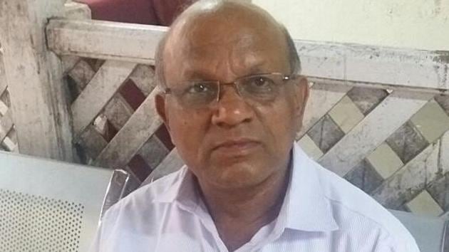 Ashok Kisan Gosavi (60), a retired employee from Sandvik Asia (HT PHOTO) Ashok Kisan Gosavi (60), a retired employee from Sandvik Asia (HT PHOTO)