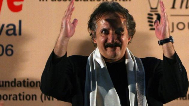 Filmmaker Majid Majidi at the poster launch of Beyond The Clouds in Cannes 2017. (Hemant Padalkar HT Photo) Filmmaker Majid Majidi at the poster launch of Beyond The Clouds in Cannes 2017. (Hemant Padalkar HT Photo)