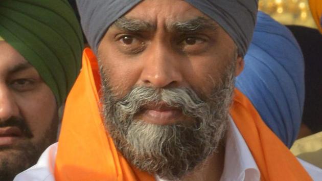 File photo of Canada's defence minister Harjit Sajjan visiting the Golden Temple in Amritsar on April 20, 2017. (AFP) File photo of Canada's defence minister Harjit Sajjan visiting the Golden Temple in Amritsar on April 20, 2017. (AFP)