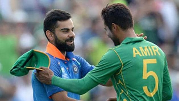 Mohammad Amir dismissed Virat Kohli cheaply as Pakistan cricket team defeated Indian cricket team in the ICC Champions Trophy 2017 final to win the tournament for the first time. (Getty Images) Mohammad Amir dismissed Virat Kohli cheaply as Pakistan cricket team defeated Indian cricket team in the ICC Champions Trophy 2017 final to win the tournament for the first time. (Getty Images)
