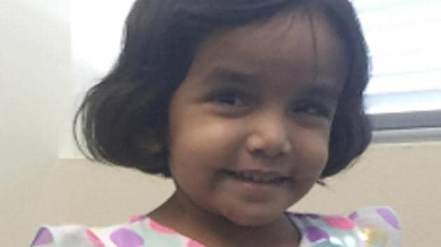 Three-year-old Sherin Mathews was found dead in a culvert last month days after her mother abandoned her. (AP File Photo) Three-year-old Sherin Mathews was found dead in a culvert last month days after her mother abandoned her. (AP File Photo)