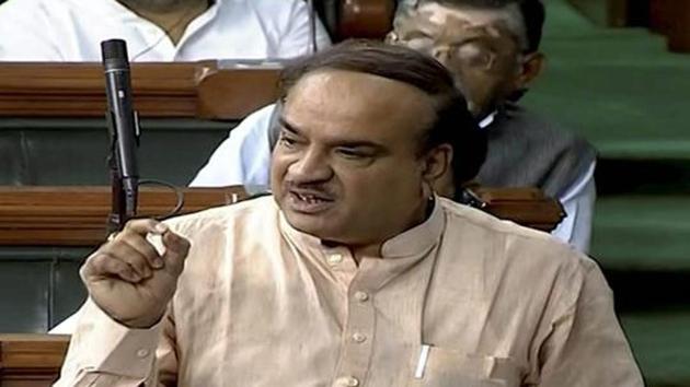 Parliamentary affairs minister Ananth Kumar speaks in the Lok Sabha in New Delhi. (PTI) Parliamentary affairs minister Ananth Kumar speaks in the Lok Sabha in New Delhi. (PTI)