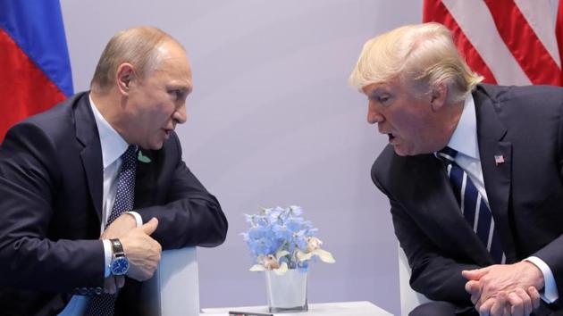 Trump and Putin spoke informally several times last week when they attended a summit in Vietnam. They agreed on a number of principles for the future of war-torn Syria (Reuters File Photo) Trump and Putin spoke informally several times last week when they attended a summit in Vietnam. They agreed on a number of principles for the future of war-torn Syria (Reuters File Photo)