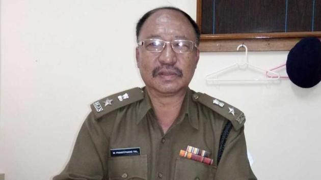 W Phanitphang, SP of Manipur central jail, Sajiwa.