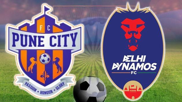 Delhi Dynamos FC defeated FC Pune City 3-2 in an Indian Super League match. Get highlights of Wednesday’s FC Pune City vs Delhi Dynamos FC ISL match here. (HT Photo) Delhi Dynamos FC defeated FC Pune City 3-2 in an Indian Super League match. Get highlights of Wednesday’s FC Pune City vs Delhi Dynamos FC ISL match here. (HT Photo)