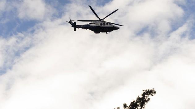 Four persons were killed in a mid-air collision between a light aircraft and a helicopter in south-east England. (AFP/Representative image) Four persons were killed in a mid-air collision between a light aircraft and a helicopter in south-east England. (AFP/Representative image)