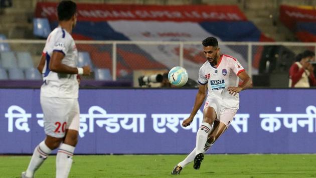 Lallianzuala Chhangte and Matias Mirabaje also scored to give Delhi 3-0 lead by the 65th minute. (ISL / SPORTZPICS) 
