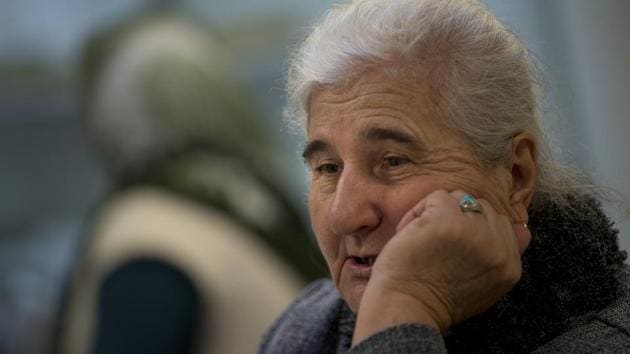 “He was giving away chocolate and sweets to the children while the cameras were rolling, telling us nothing will happen and that we have no reason to be afraid,” recalled Munira Subasic President of the Mothers of Srebrenica. After the cameras left Mladic ordered the killings, rapes of women along with the banishment and chasing out of people from Srebrenica, so he could make an ‘ethnically clean’ city, she told Reuters. (Peter Dejong / AP) “He was giving away chocolate and sweets to the children while the cameras were rolling, telling us nothing will happen and that we have no reason to be afraid,” recalled Munira Subasic President of the Mothers of Srebrenica. After the cameras left Mladic ordered the killings, rapes of women along with the banishment and chasing out of people from Srebrenica, so he could make an ‘ethnically clean’ city, she told Reuters. (Peter Dejong / AP)