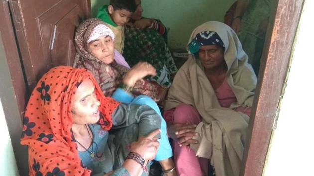Grandmother, Dhanno Devi, said her son, Sonu, wanted to get rid of his three children because he was involved in an extramarital affair. (HT Photo) Grandmother, Dhanno Devi, said her son, Sonu, wanted to get rid of his three children because he was involved in an extramarital affair. (HT Photo)