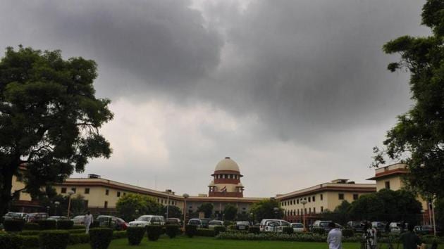 Supreme Court had ordered all 24 high courts to install CCTV cameras in trial courts across the country.(HT File Photo) Supreme Court had ordered all 24 high courts to install CCTV cameras in trial courts across the country.(HT File Photo)