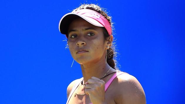 Indian tennis player Ankita Raina has reached the quarterfinals of the Mumbai Open. (Getty Images) Indian tennis player Ankita Raina has reached the quarterfinals of the Mumbai Open. (Getty Images)