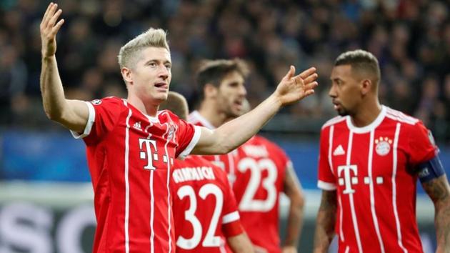 Bayern Munich had to work hard but were able to secure a 2-1 win over Anderlecht. (REUTERS) Bayern Munich had to work hard but were able to secure a 2-1 win over Anderlecht. (REUTERS)