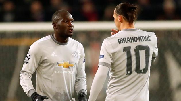 The striker duo of Romelu Lukaku and Zlatan Ibrahimovic was unable to salvage a point for Manchester United. (Action Images via Reuters) The striker duo of Romelu Lukaku and Zlatan Ibrahimovic was unable to salvage a point for Manchester United. (Action Images via Reuters)