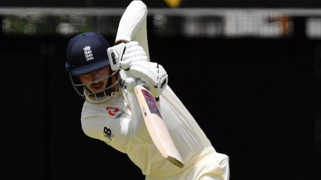 James Vince in action on Day 1 of the first cricket Test of the Ashes series between England and Australia in Brisbane.(AFP)