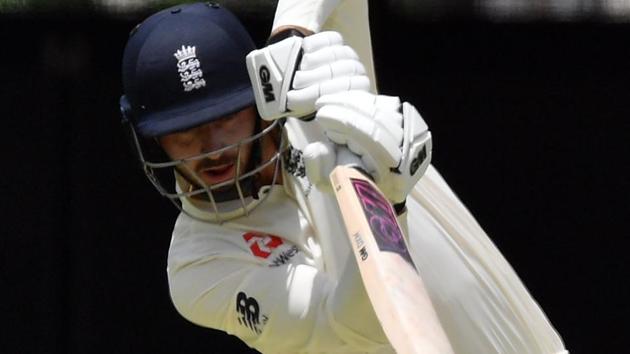 James Vince in action during the Ashes cricket Test between England and Australia in Brisbane. Get here full cricket score of Australia vs England, 1st Test, Day 1 at the Gabba in Brisbane(AFP) James Vince in action during the Ashes cricket Test between England and Australia in Brisbane. Get here full cricket score of Australia vs England, 1st Test, Day 1 at the Gabba in Brisbane(AFP)