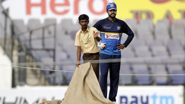 Sri Lanka cricket captain Dinesh Chandimal in a reflective mood ahead of the second Test. (AP) Sri Lanka cricket captain Dinesh Chandimal in a reflective mood ahead of the second Test. (AP)