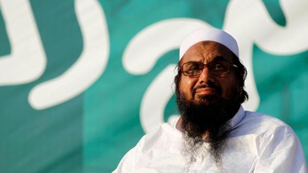 Hafiz Muhammad Saeed looks over the crowed as they end a "Kashmir Caravan" from Lahore with a protest in Islamabad, Pakistan July 20, 2016. (Reuters) Hafiz Muhammad Saeed looks over the crowed as they end a "Kashmir Caravan" from Lahore with a protest in Islamabad, Pakistan July 20, 2016. (Reuters)