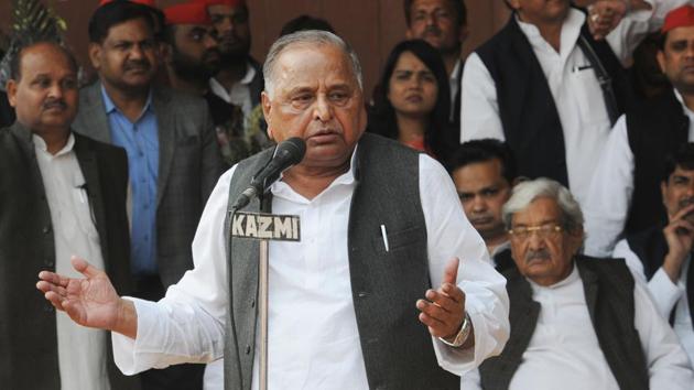 Samajwadi Party founder Mulayam Singh Yadav. (Subhankar Chakraborty/HT File Photo) Samajwadi Party founder Mulayam Singh Yadav. (Subhankar Chakraborty/HT File Photo)