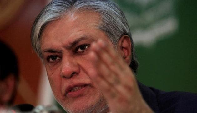 Pakistan's Finance Minister Ishaq Dar gestures during a news conference to announce the economic survey of fiscal year 2016-2017, in Islamabad. (Reuters File Photo) Pakistan's Finance Minister Ishaq Dar gestures during a news conference to announce the economic survey of fiscal year 2016-2017, in Islamabad. (Reuters File Photo)