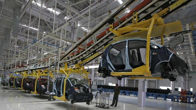 The plant for the Tata Nano car at Sanand in Gujarat. (Reuters File Photo) The plant for the Tata Nano car at Sanand in Gujarat. (Reuters File Photo)