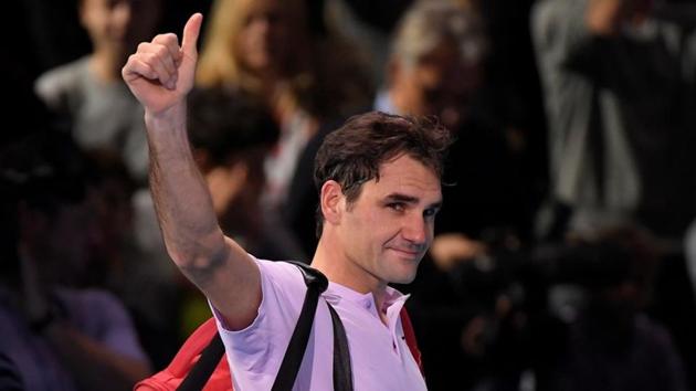 Roger Federer was thrilled with FC Basel’s performance against Manchester United in the UEFA Champions League.(REUTERS)