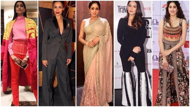 There’s a lot to look at in this week’s best-dressed celebrities list: Saris, pantsuits, lehengas, you name it. (Instagram) There’s a lot to look at in this week’s best-dressed celebrities list: Saris, pantsuits, lehengas, you name it. (Instagram)