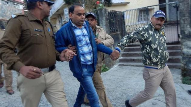 Prime accused in the Rs 300-crore NH-74 scam, former special land acquisition officer, DP Singh. (HT Photo) Prime accused in the Rs 300-crore NH-74 scam, former special land acquisition officer, DP Singh. (HT Photo)