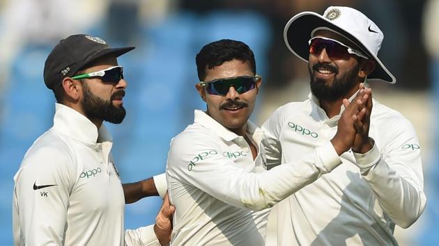Sri Lanka were outplayed by the Indian bowlers and they were bowled out for 209. (AFP) Sri Lanka were outplayed by the Indian bowlers and they were bowled out for 209. (AFP)