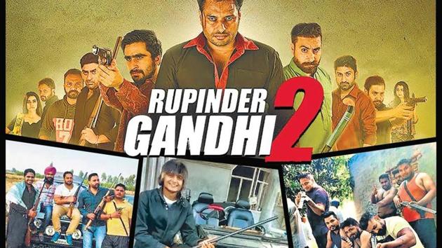 A poster for a movie based on gang leader Rupinder Gandhi. Gangs provide instant justice in disputes, ranging from marital to agrarian. To the young, they offer the thrill and romance of bravado that only the silver-screen can project. (Facebook) A poster for a movie based on gang leader Rupinder Gandhi. Gangs provide instant justice in disputes, ranging from marital to agrarian. To the young, they offer the thrill and romance of bravado that only the silver-screen can project. (Facebook)