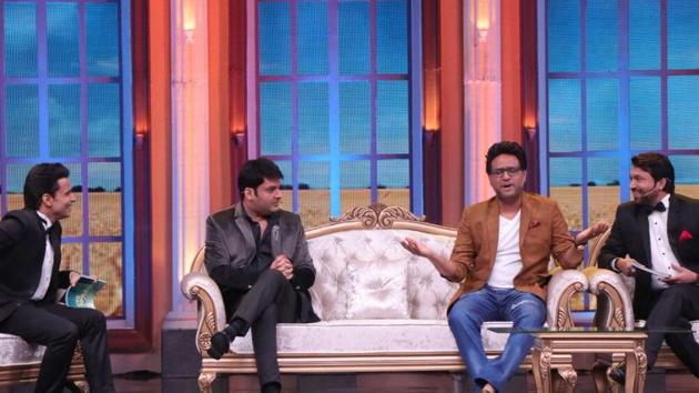 Kapil Sharma joins his comedian friends Chandan Prabhakar and Rajiv Thakur for a special TV show, Oye Firangi. Kapil Sharma joins his comedian friends Chandan Prabhakar and Rajiv Thakur for a special TV show, Oye Firangi.