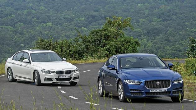 BMW 3 Series vs Merc CClass vs Jaguar XE  Top Car Magazine