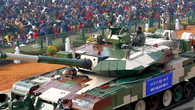 The upgrade of Arjun Mk-2 tank suffered a major setback in 2013 after the Israeli missile to be fitted on it failed to meet the army’s requirements, delaying the programme by several years.(HT File Photo) The upgrade of Arjun Mk-2 tank suffered a major setback in 2013 after the Israeli missile to be fitted on it failed to meet the army’s requirements, delaying the programme by several years.(HT File Photo)