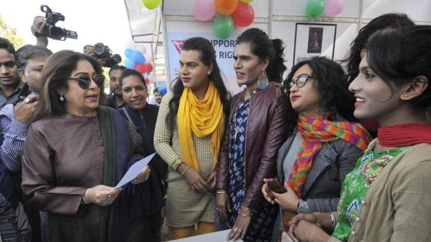 Member of Parliament Kirron Kher inaugurated the three-day Chandigarh Carnival-2017 at Leisure Valley, Sector 10, Chandigarh, on Friday. This year, the theme for the annual event is ‘Indradhanush- Colour your life like a rainbow’. (Ravi Kumar/HT)
