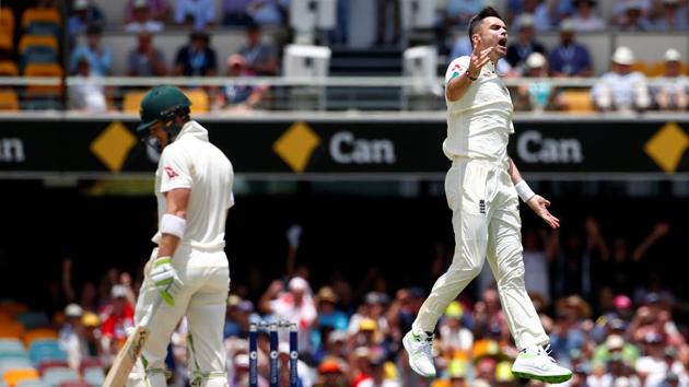 James Anderson removed Tim Paine and Australia seemed in deep trouble. (REUTERS)