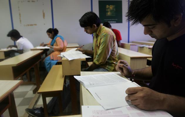 The students said the logical reasoning and data interpretation (LRDI) part in the question paper was the toughest, with many of them being unable to attempt several questions in the section. (HT file photo) The students said the logical reasoning and data interpretation (LRDI) part in the question paper was the toughest, with many of them being unable to attempt several questions in the section. (HT file photo)