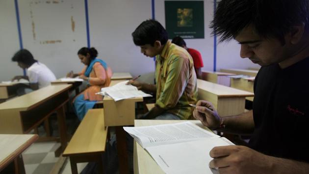 Candidates were informed about these rules through admit cards that they received over this week. (HT File) Candidates were informed about these rules through admit cards that they received over this week. (HT File)