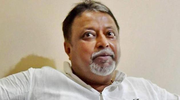 BJP leader Mukul Roy says Trinamool Congress slogan Maa Mati Manush is registered in the name of West Bengal chief minister Mamata Banerjee’s nephew Abhishek (PTI File Photo) BJP leader Mukul Roy says Trinamool Congress slogan Maa Mati Manush is registered in the name of West Bengal chief minister Mamata Banerjee’s nephew Abhishek (PTI File Photo)