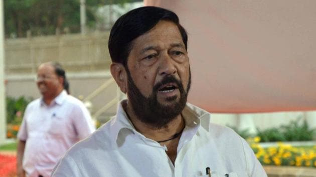 Girish Bapat, guardian minister.(HT FILE PHOTO)