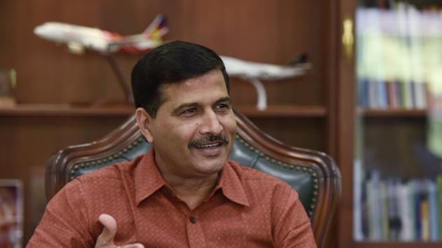 Railway board chairman Ashwani Lohani. (HT file) Railway board chairman Ashwani Lohani. (HT file)