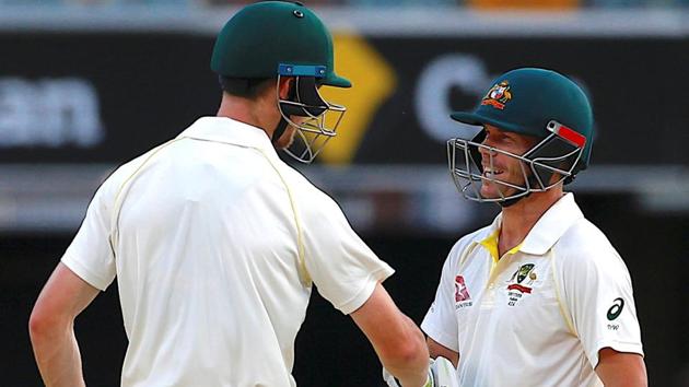 Openers Cameron Bancroft and David Warner guided Australia to a 10-wicket win in the first Ashes Test in Brisbane. Get full cricket score of Australia vs England, 1st Test, Day 5 here.(Reuters)