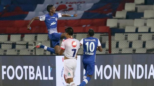 Lenny Rodrigues added a third for Bengaluru in the second half. (ISL ) 